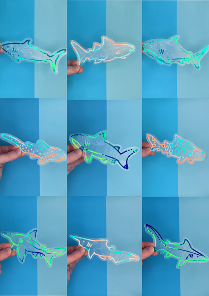Mystery Shark Suncatcher