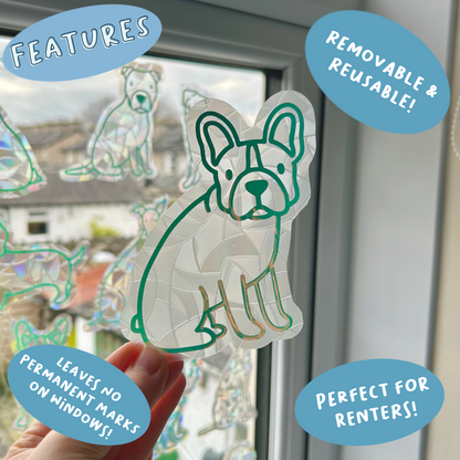 French Bulldog Suncatcher