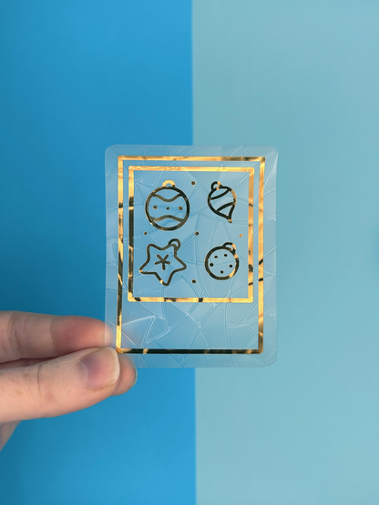 Mini Festive Photo Suncatcher Set