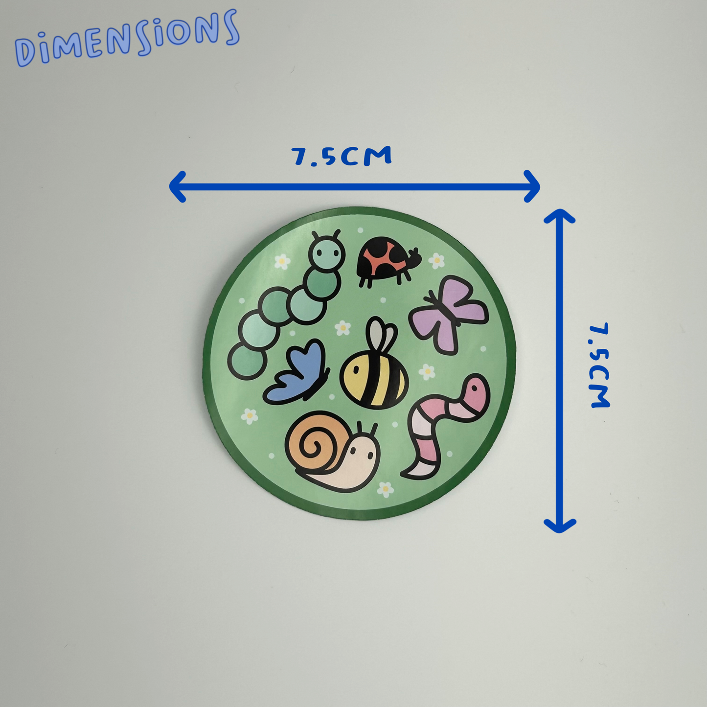Garden Friends Single Sticker