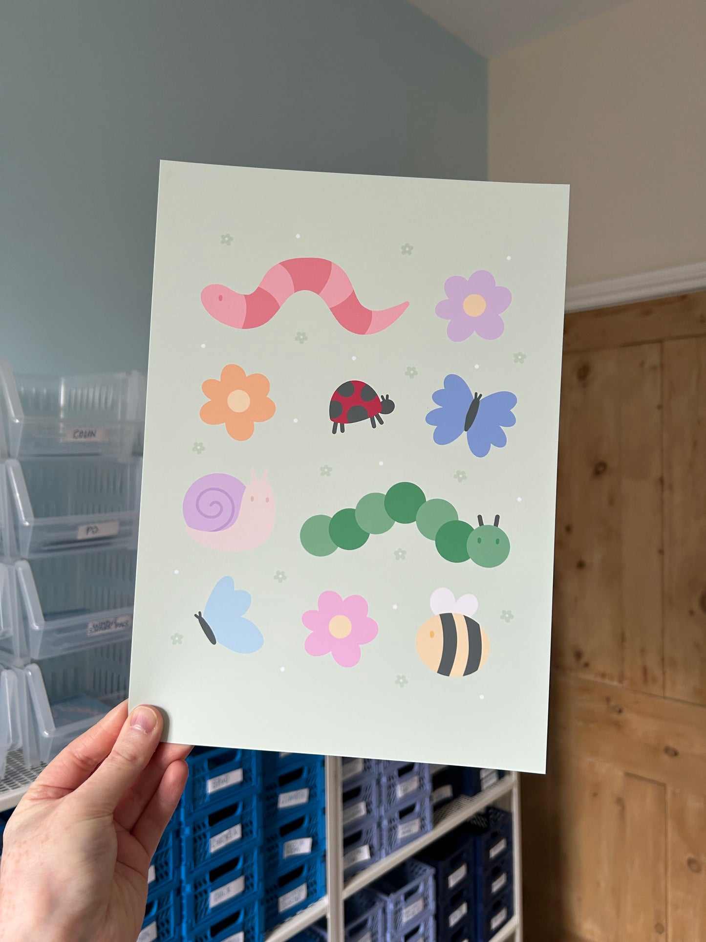 Garden Friends Print