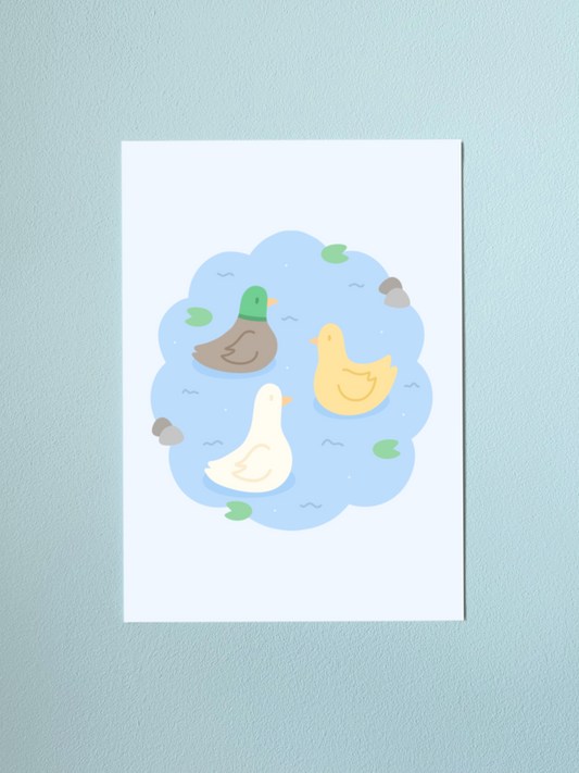Duck, Duck, Goose Print