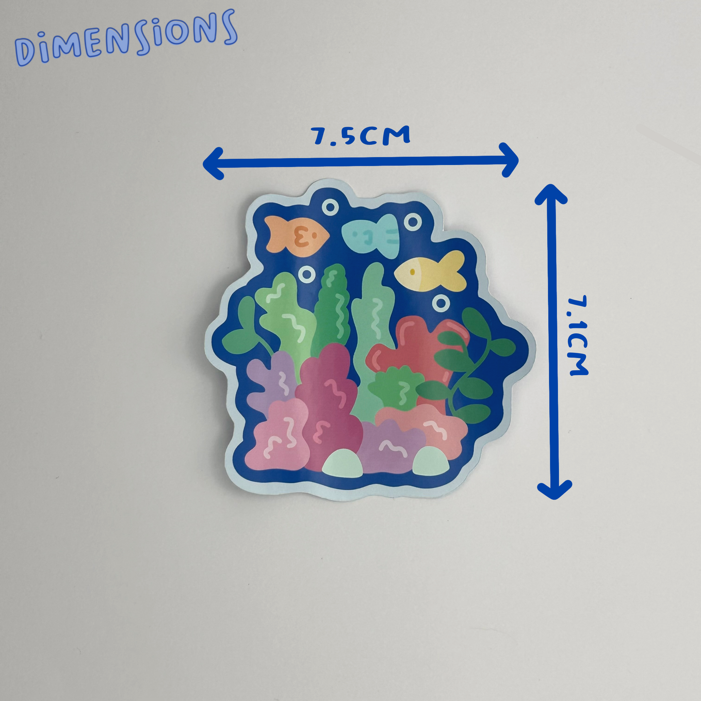 Coral Reef Single Sticker