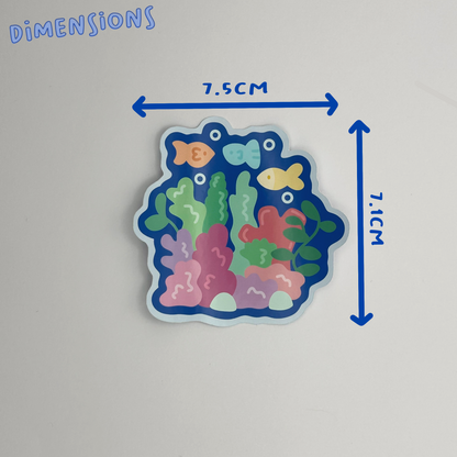 Coral Reef Single Sticker
