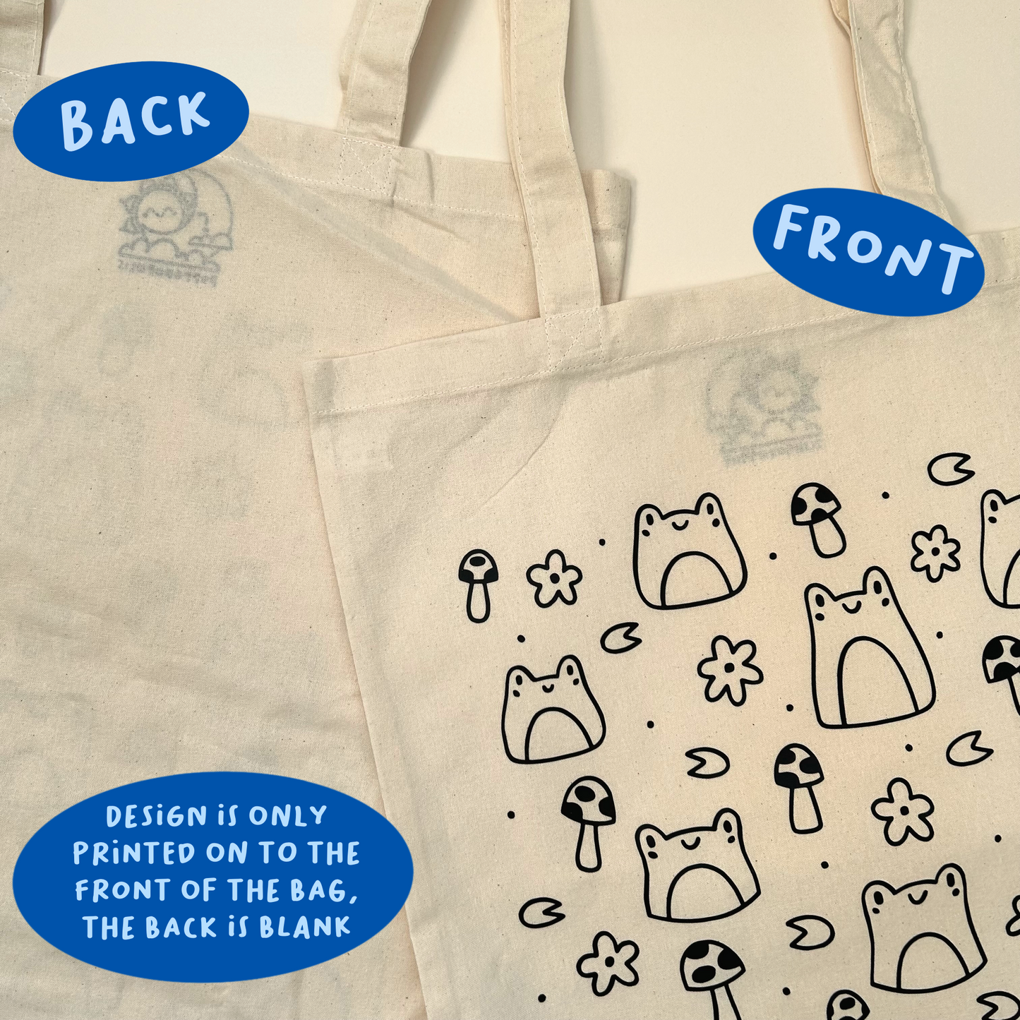 Froggy Friends Tote Bag