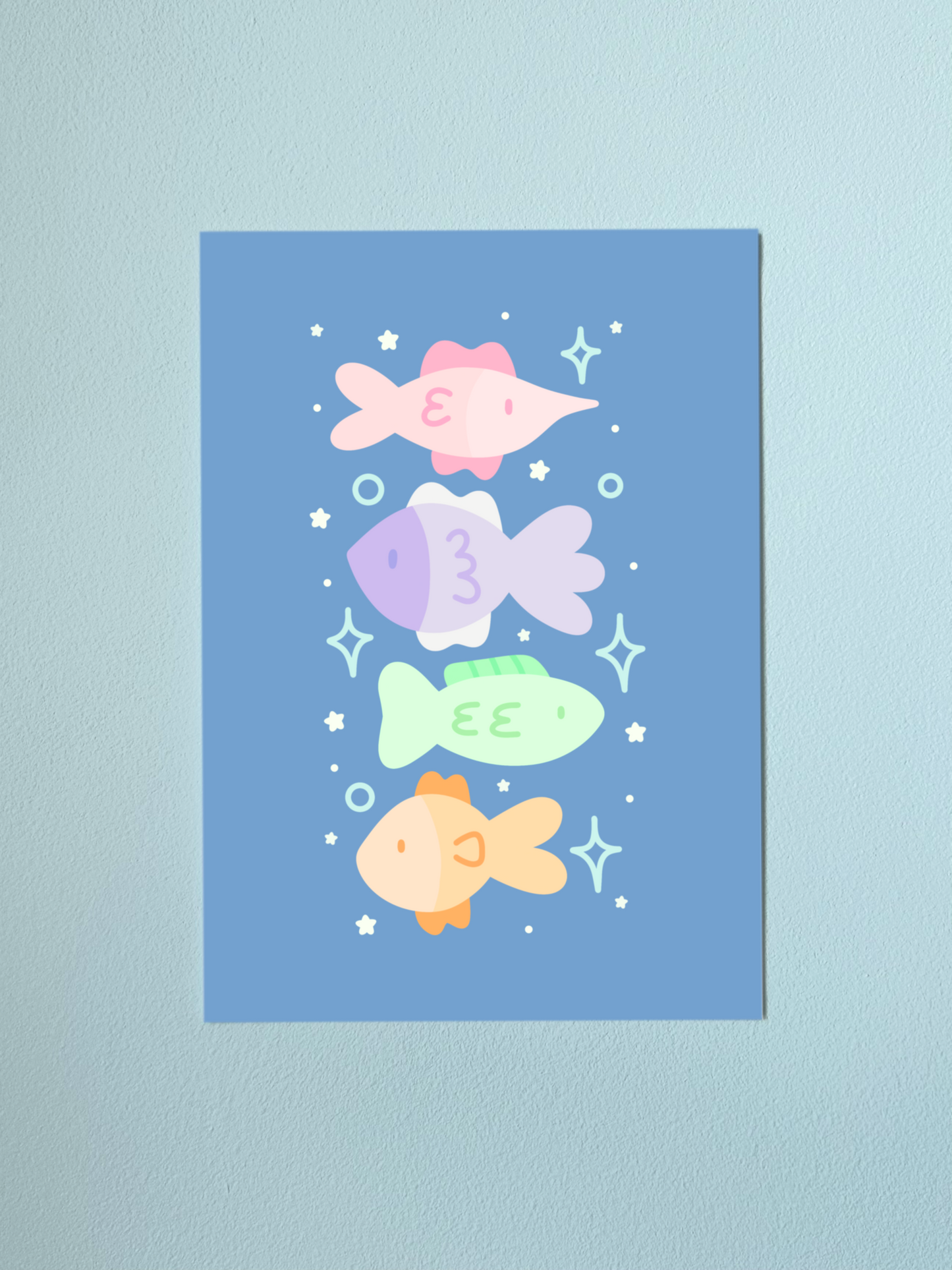 Fish Friends Print