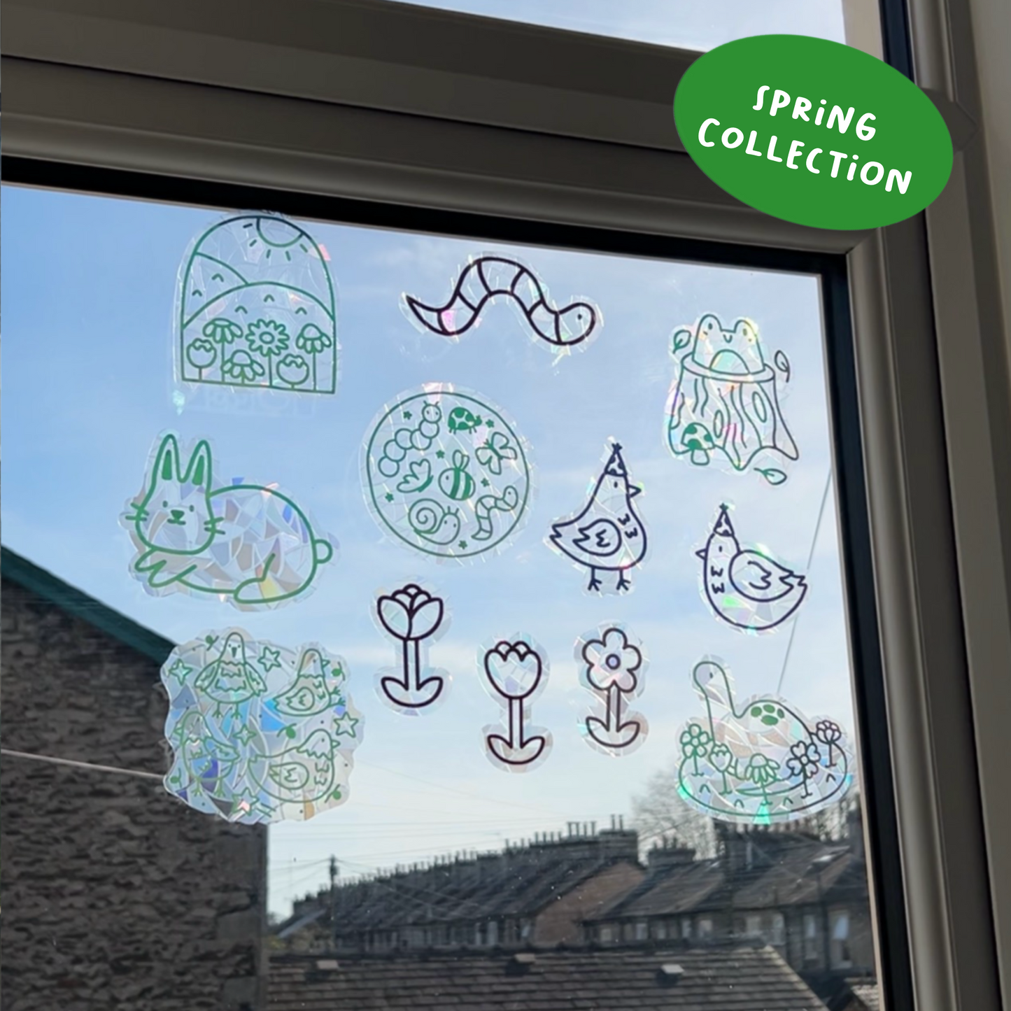 Spring Dino Suncatcher