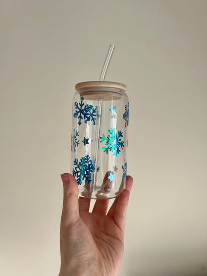 Christmas Can Cups *straw included*