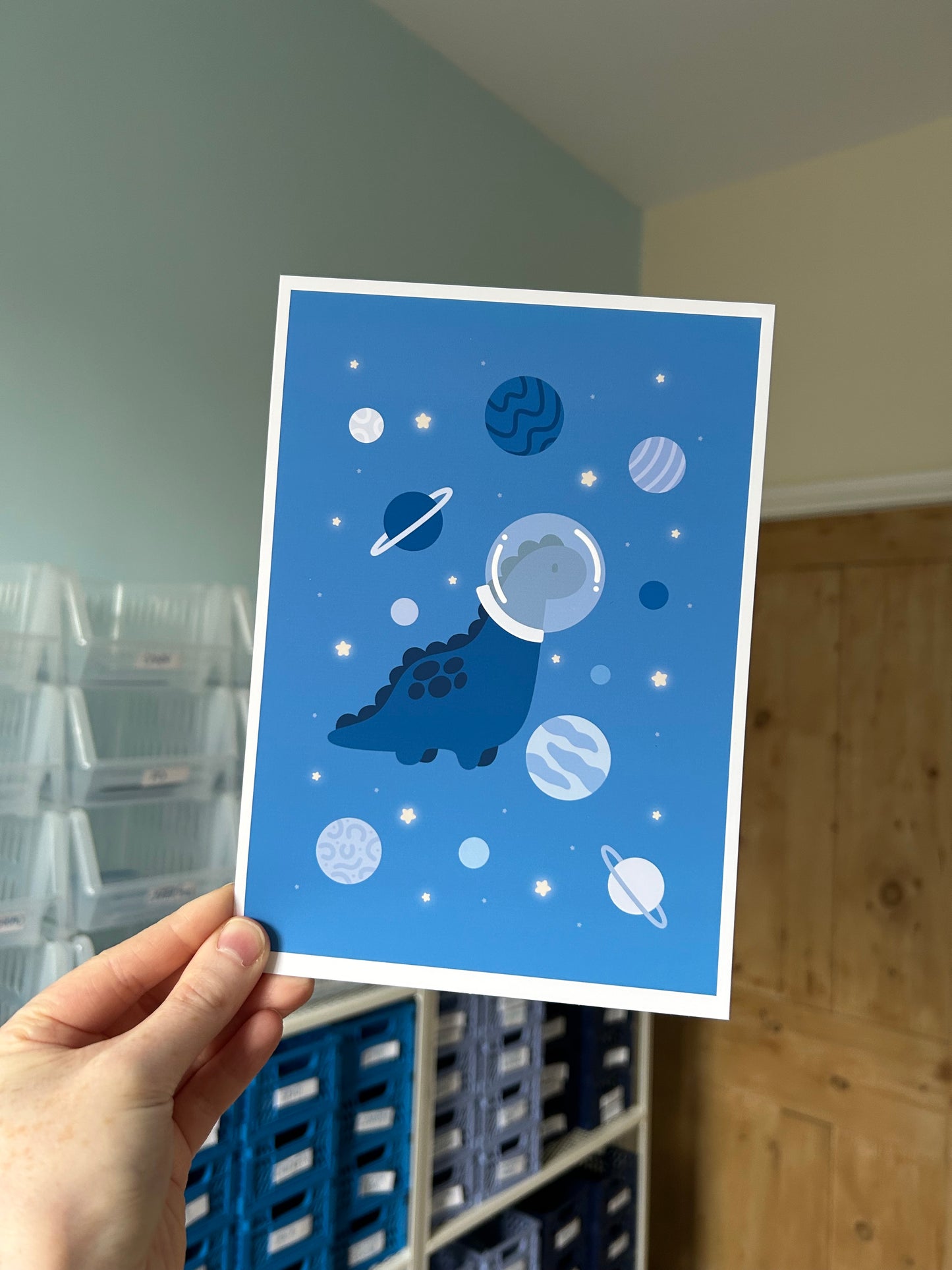 Stomp in Space Print