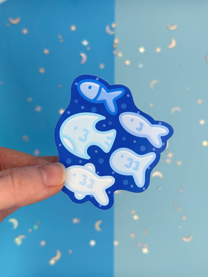 Fish Buddies Single Sticker Set