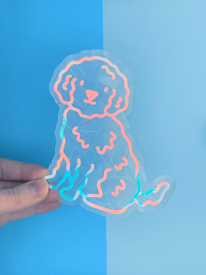 Goldendoodle Suncatcher