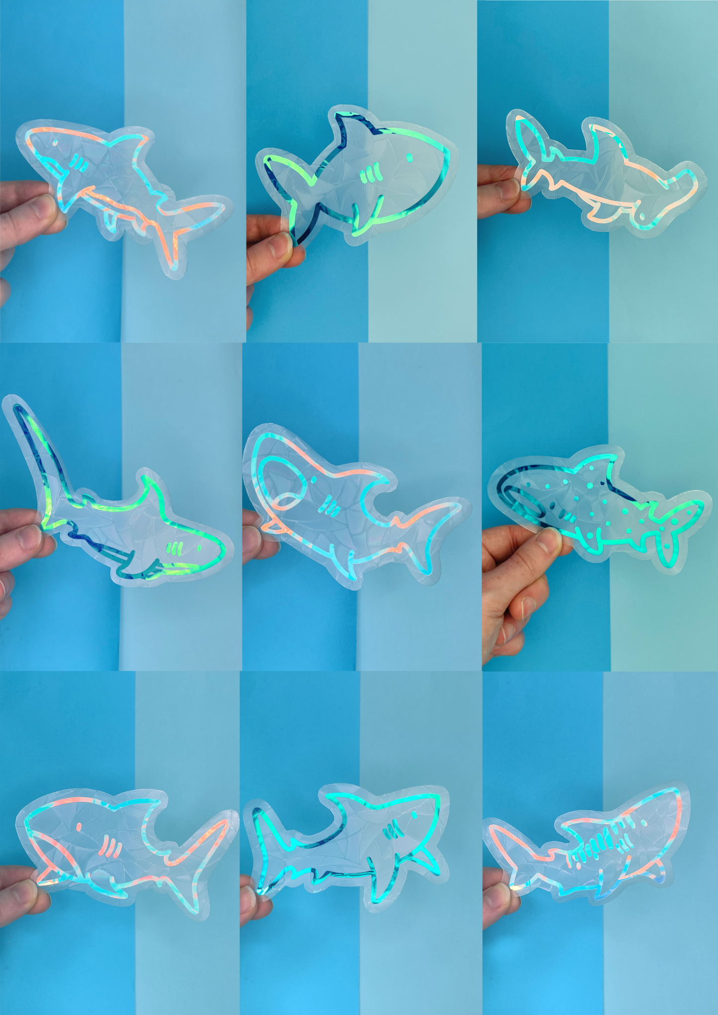 Mystery Shark Suncatcher