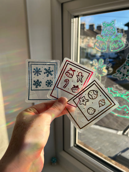 Mini Festive Photo Suncatcher Set