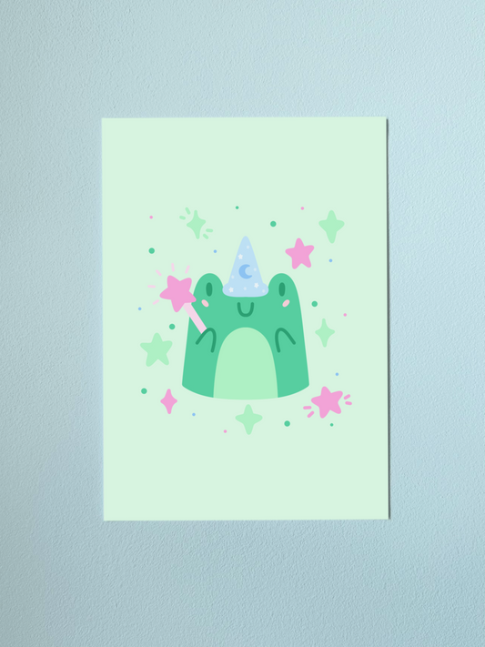 Magical Frog Print