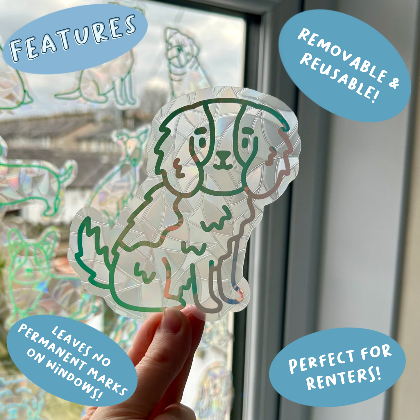 Cavalier King Charles Spaniel Suncatcher