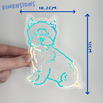 West Highland White Terrier Suncatcher