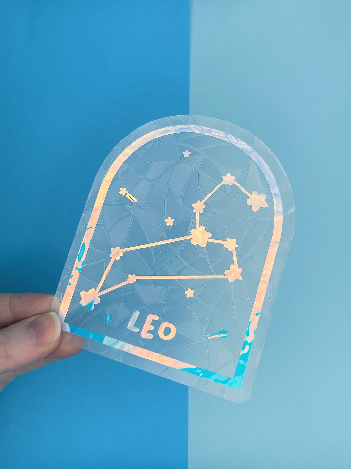 Leo Constellation Suncatcher