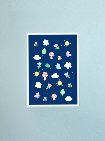 Spring Doodles Print