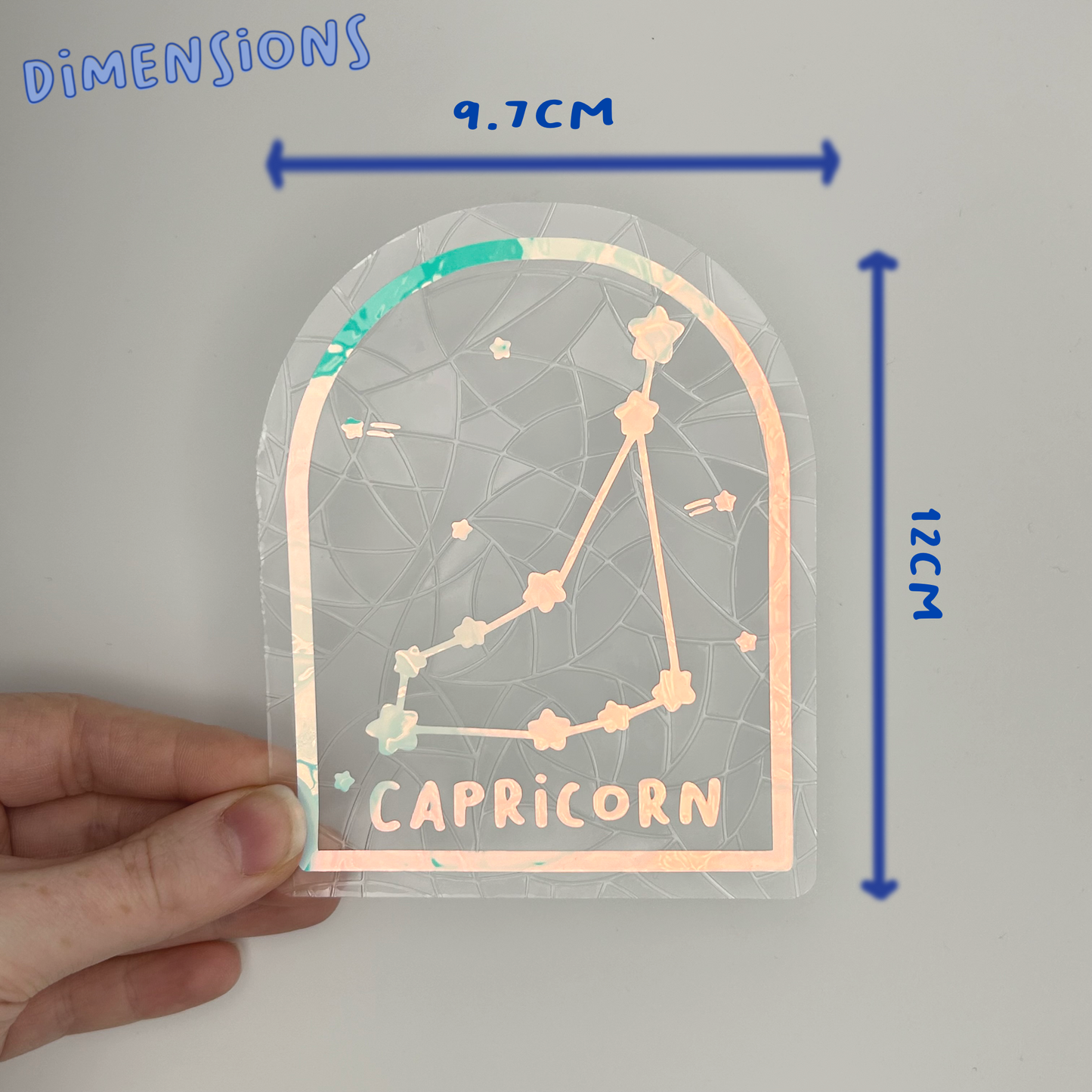 Capricorn Constellation Suncatcher
