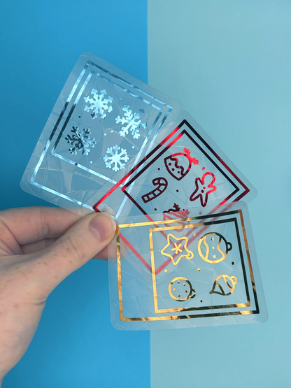 Mini Festive Photo Suncatcher Set