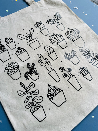 Plant Lovers Tote Bag