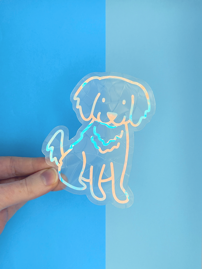 Golden Retriever Suncatcher