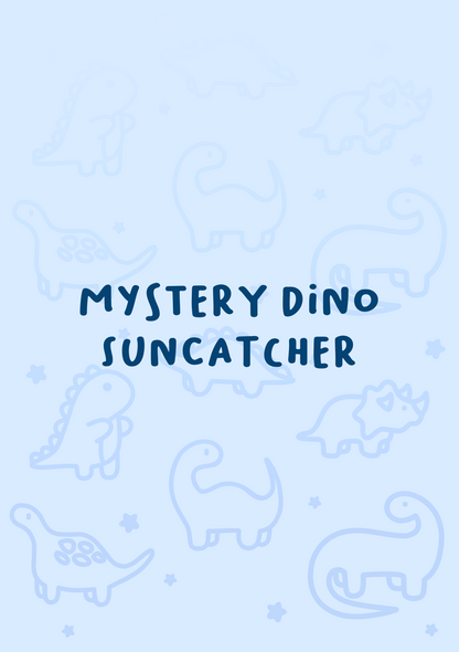 Mystery Dino Suncatcher