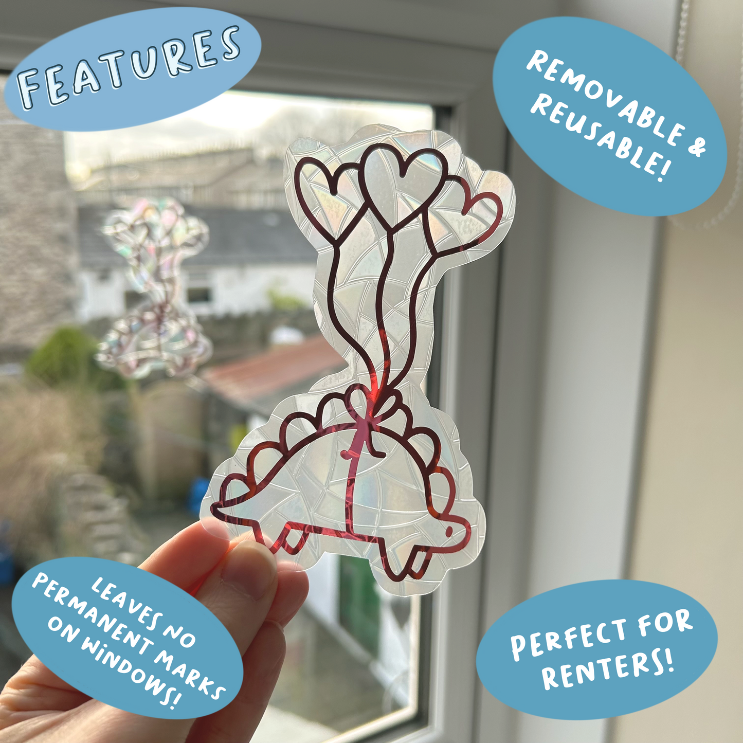 Loversaurus Suncatcher