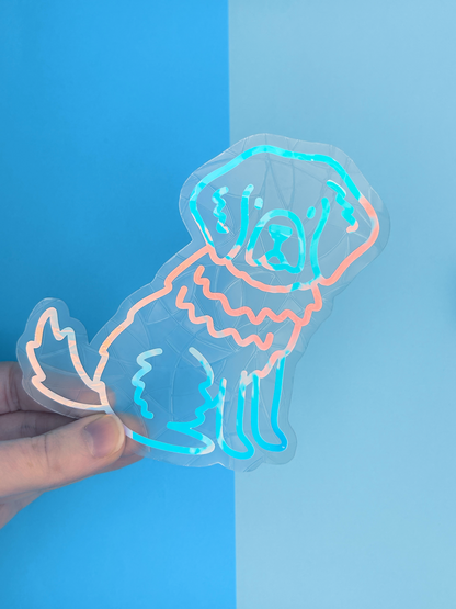 Newfoundland Dog Suncatcher