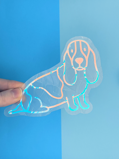 Basset Hound Suncatcher