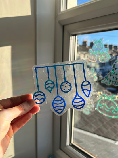Hanging Baubles Suncatcher