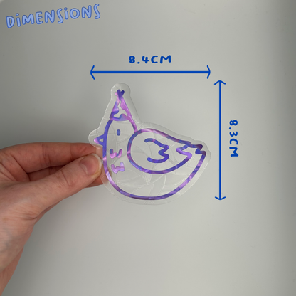 Party Pigeons Suncatcher Set