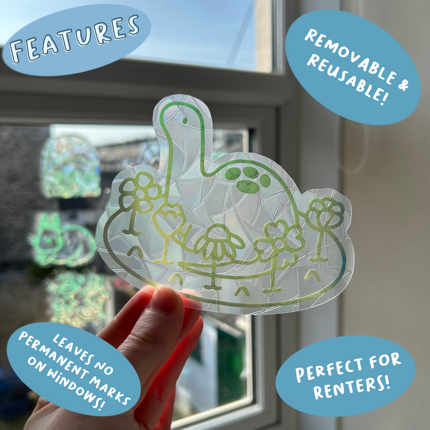 Spring Dino Suncatcher