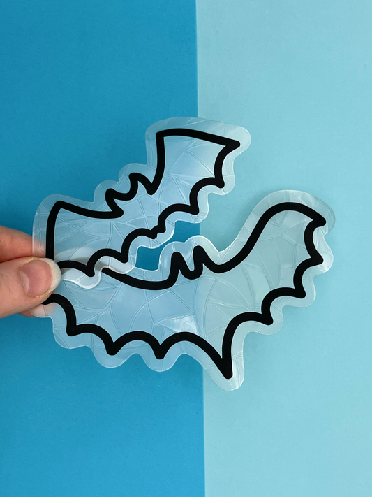 Black Bat Suncatcher Set