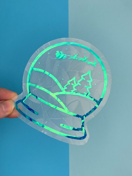 Snowglobe Suncatcher