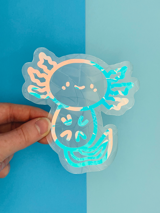 Axolotl Suncatcher