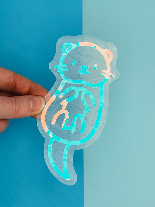 Otter Suncatcher