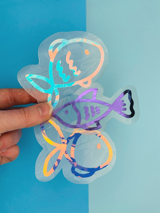 Mini Fish Friends Suncatcher Set