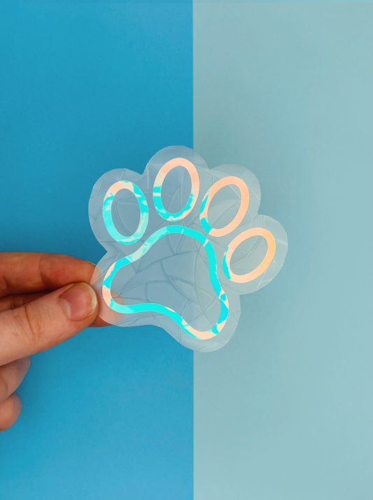 Mini Paw Print Suncatcher