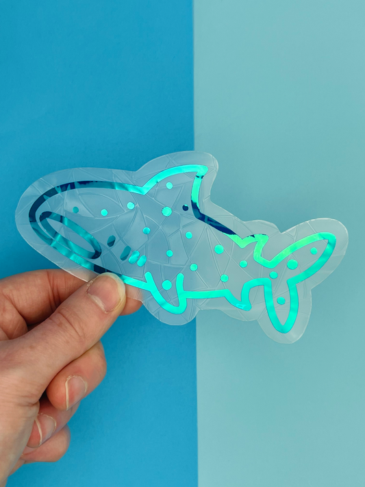 Wally the Whale Shark Suncatcher
