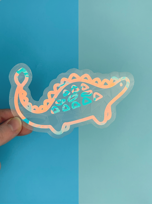 Arnold the Ankylosaurus Suncatcher