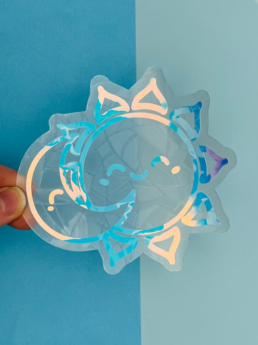 Sun and Moon Suncatcher