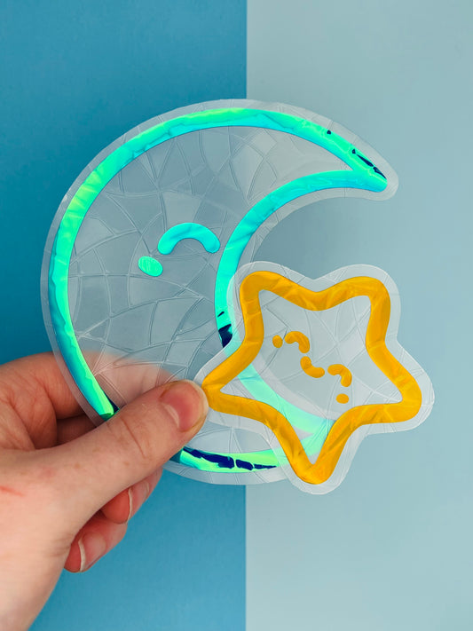 Moon & Star Suncatcher Set