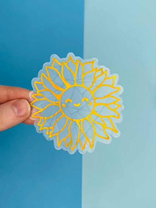 Mini Sunflower Suncatcher