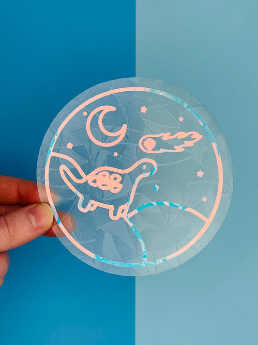 Midnight Meteor Suncatcher