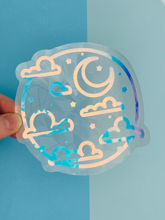 Starry Scene Suncatcher