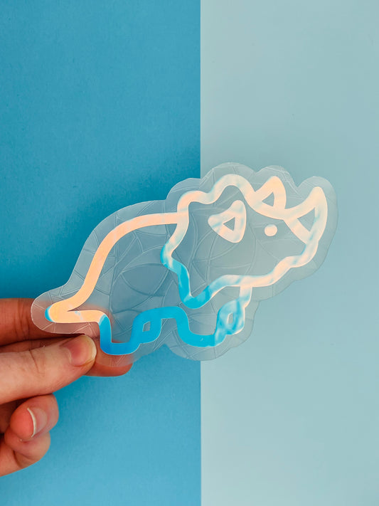 Ed the Triceratops Suncatcher