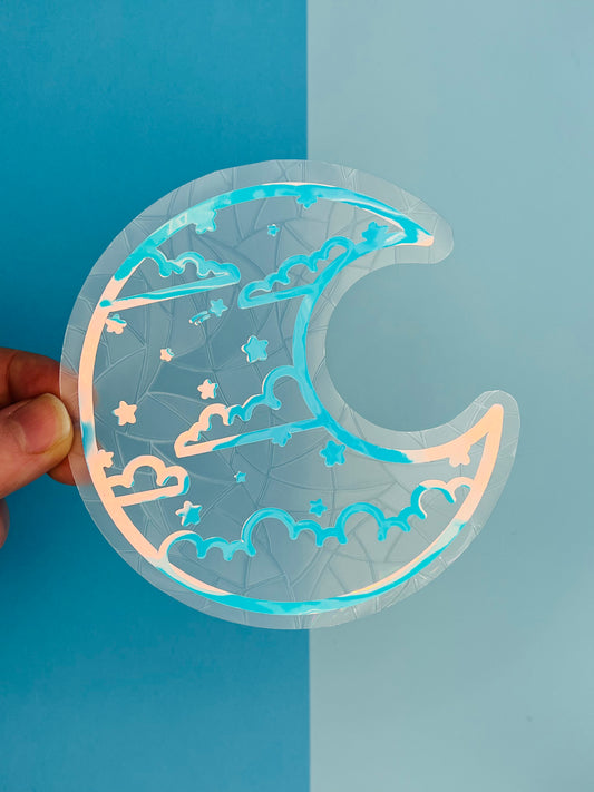 Celestial Moon Suncatcher